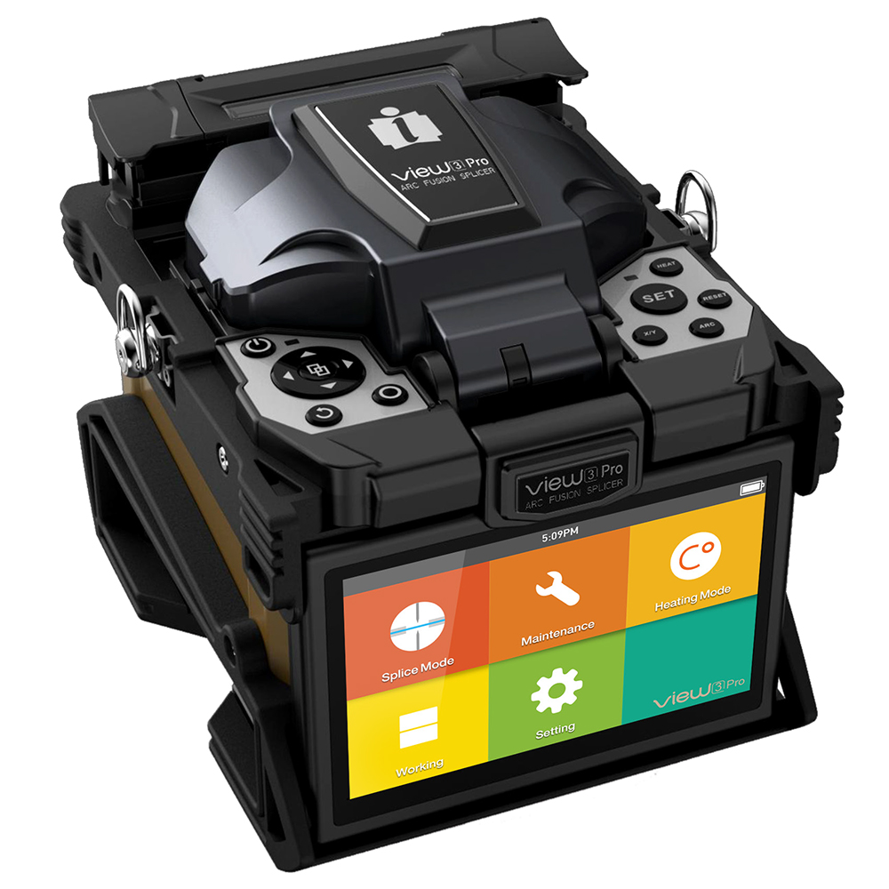 Inno Instrument View 3 Pro Active Cladding Fiber Optic Fusion Splicer Kit from GME Supply